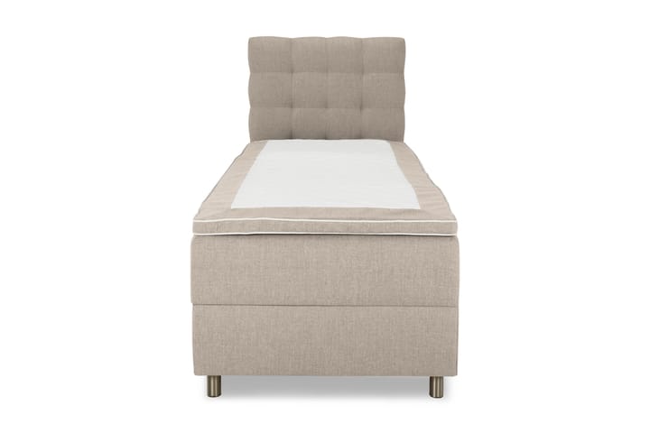 Box Bed Suset 90x200 - Beige - Möbler - Säng - Säng med förvaring - Enkelsäng med förvaring