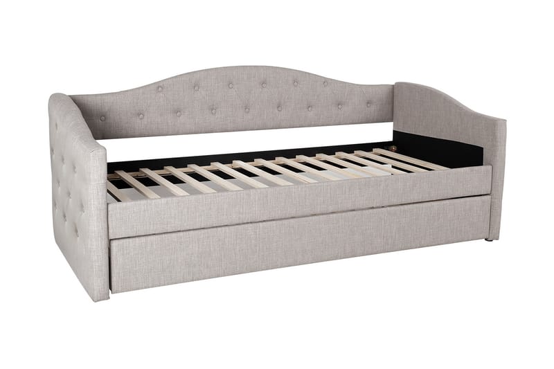 Säng Atlanta 90x200 cm - Grå - Möbler - Säng - Säng med förvaring