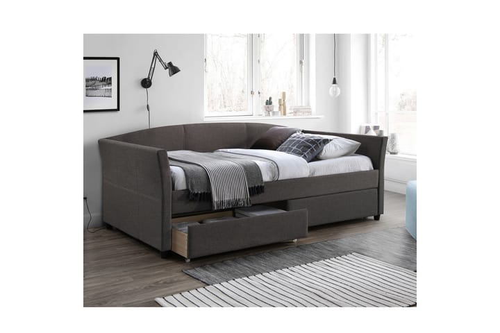 Säng Genesis med Harmony Delux Madrass - Möbler - Säng - Säng med förvaring - Enkelsäng med förvaring