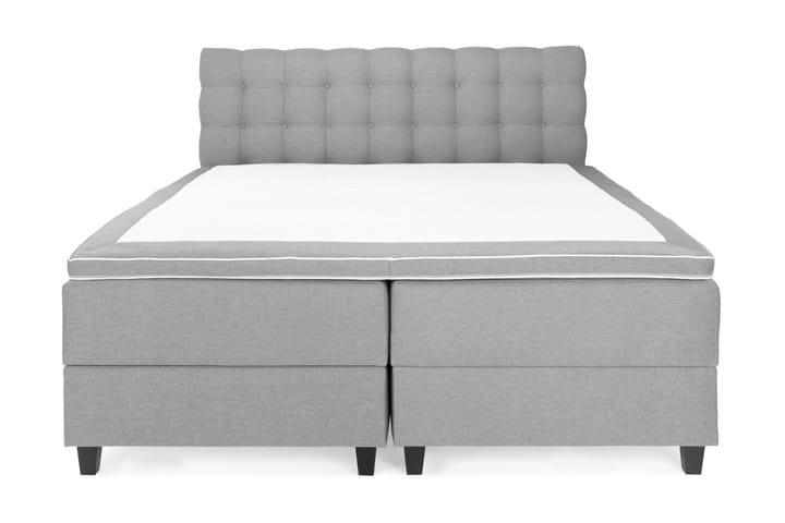 Säng med Förvaring Boxford 160x200 - Ljusgrå - Möbler - Säng - Säng med förvaring