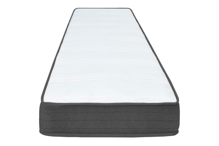 Resårsäng mörkgrå tyg 120x200 cm - Grå - Möbler - Säng - Sängram & sängstomme