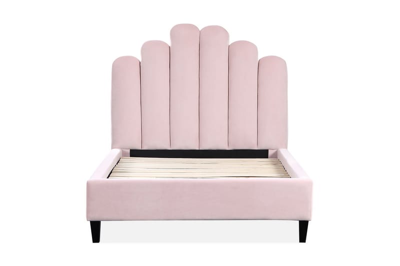 Sängram Curtice 120x200 cm - Rosa - Möbler - Säng - Säng med förvaring
