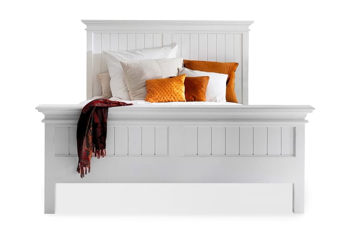 Sängram Halifax 160x215 Queen Size - Vit - Möbler - Säng - Sängram & sängstomme