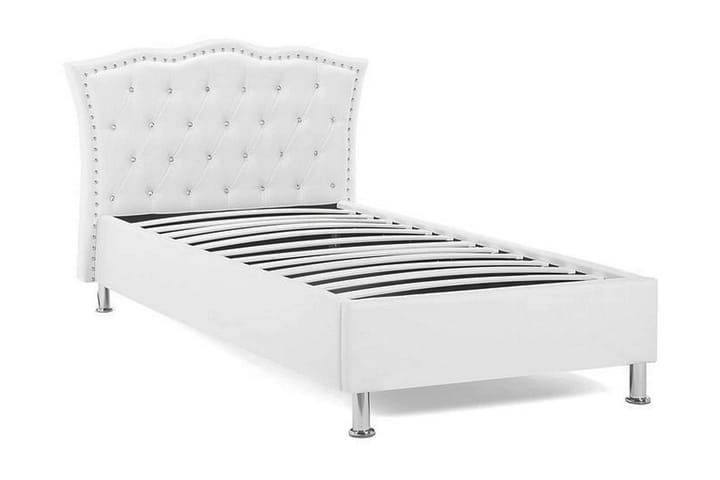 Sängram Metz 90x200 cm - Vit - Möbler - Säng - Ställbar säng