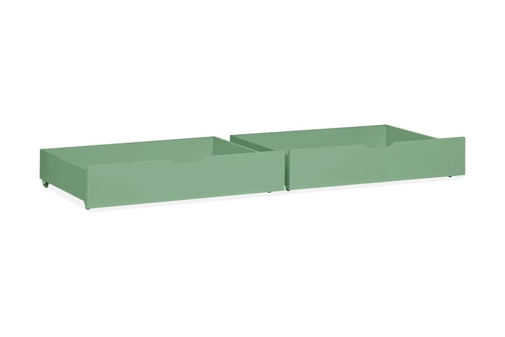 Låda Basic 90x200 cm 2-pack Grön - Hoppekids - Möbler - Säng - Sängtillbehör & sänggavel - Sängförvaring