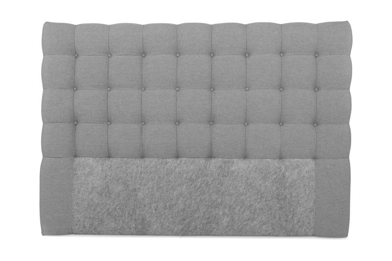 Sänggavel Boxford 180 cm Knappar - Ljusgrå - Möbler - Fåtölj & stolar - Pall & puff - Fotpallar