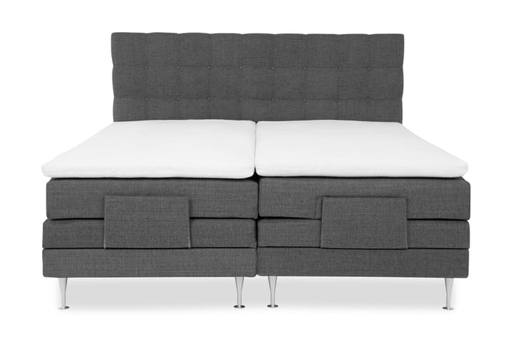 Komplett Sängpaket Lux Ställbar Säng Grå - 180x200 cm - Möbler - Säng - Ställbar säng