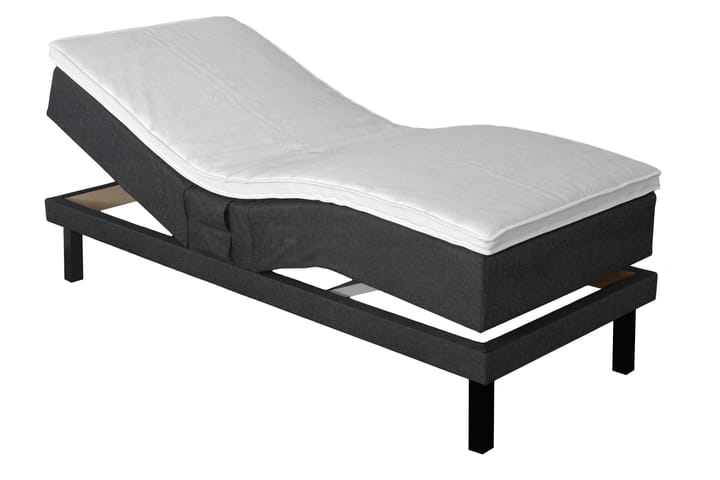 Ställbar Säng Choice 80x200 cm - Mörkgrå - Möbler - Säng - Ställbar säng