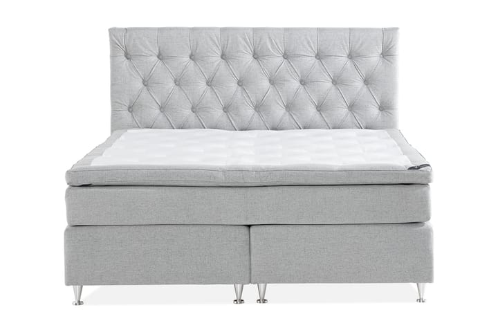 Ställbar Säng SAFIR 180x200 cm Ljusgrå - Kinnabädden - Möbler - Säng - Ställbar säng