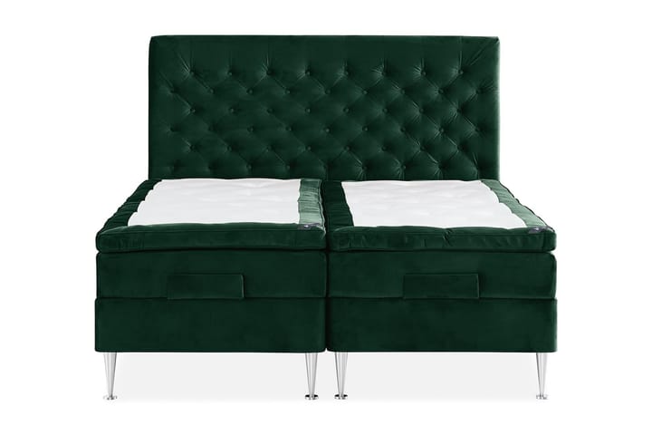 Ställbar SAFIR Velour Komplett Sängpaket 160x200 - Kinnabädden - Möbler - Säng - Ställbar säng