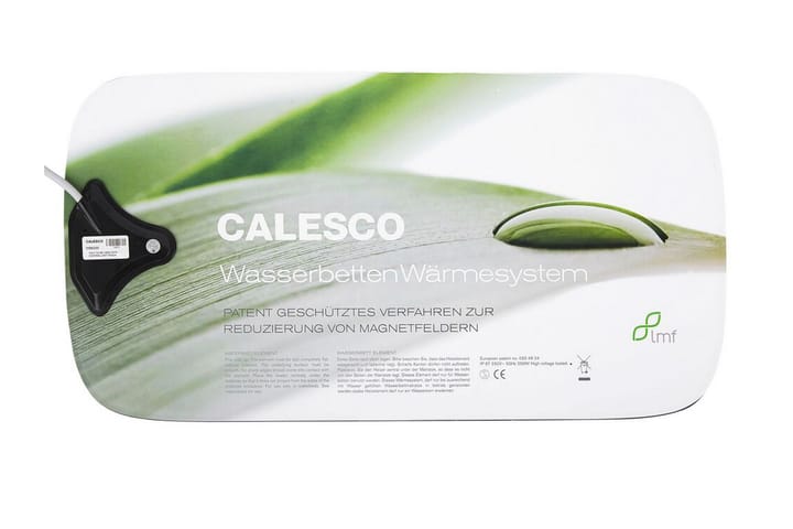 Vattensängvärmare Calesco 250W Elektronisk Digital - Vinyl/Vit - Möbler - Säng - Vattensäng
