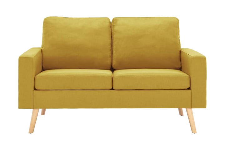 2-sitssoffa gul tyg - Gul - Möbler - Soffa - 2 sits soffa