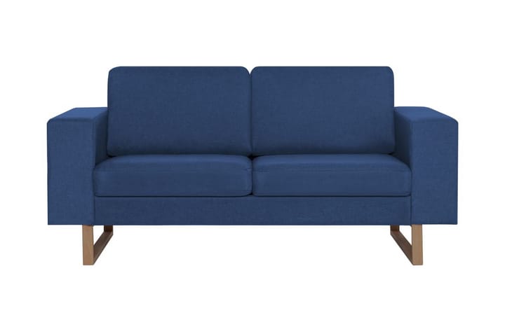 2-sitssoffa tyg blå - Blå - Möbler - Soffa - Skinnsoffa