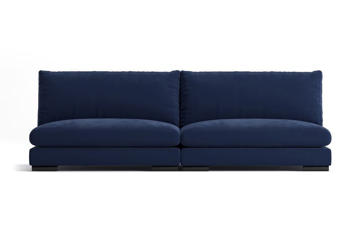 Moduldivansoffa Henri Midnattsblå Sammet - Midnattsblå - Möbler - Soffa - 2 sits soffa