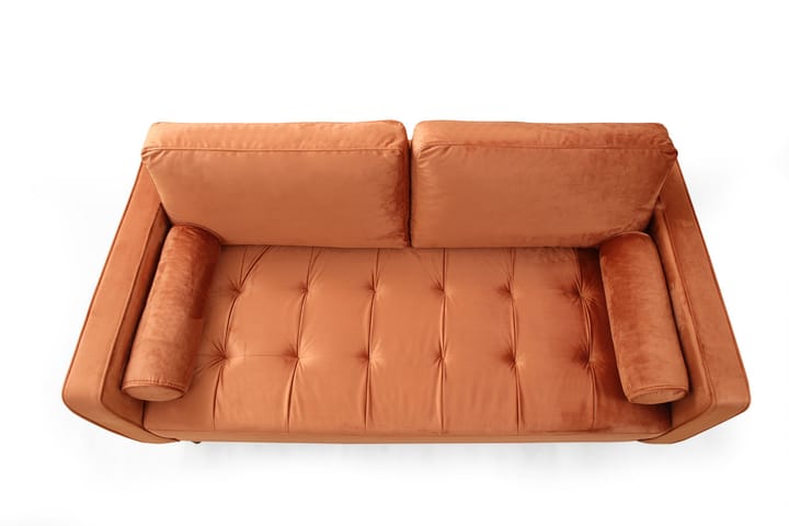 Soffa Puento 2-sits - Orange - Möbler - Soffa - 2 sits soffa