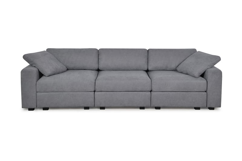 3-sits soffa Glamshult - Grå - Möbler - Soffa - Modulsoffa - Komplett modulsoffa
