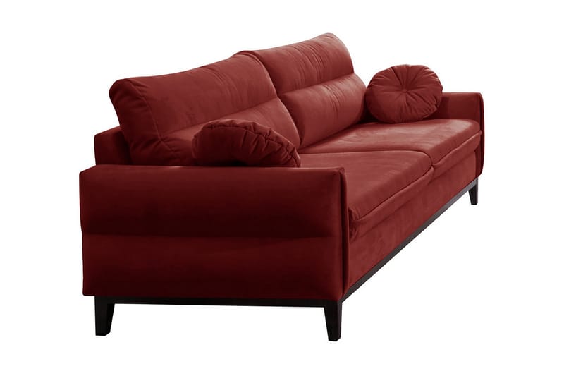Soffa Bokanda - Röd - Möbler - Soffa - 3 sits soffa