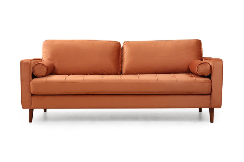 Soffa Puento 3-sits - Orange - Möbler - Soffa - 3 sits soffa