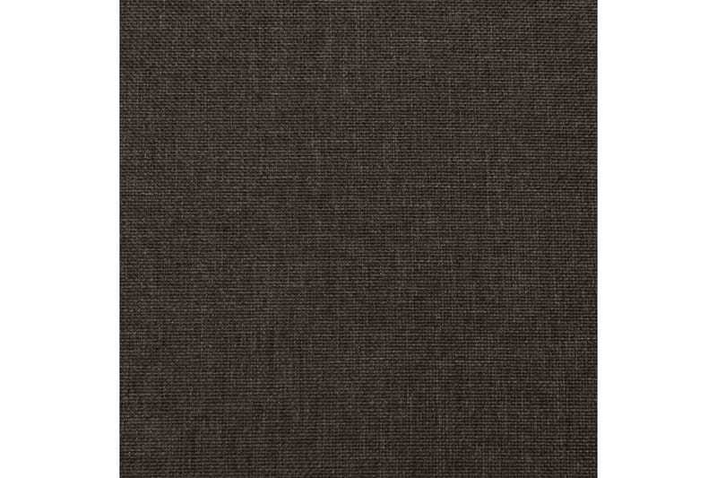 Bäddsoffa 2-sits mörkbrun tyg - Brun - Möbler - Soffa - Bäddsoffa - Längsbäddad bäddsoffa