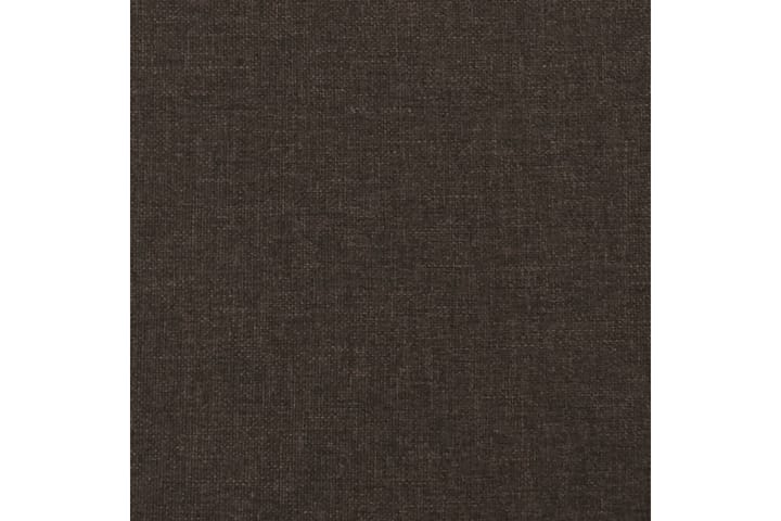 Bäddsoffa 2-sits mörkbrun tyg - Brun - Möbler - Soffa - Bäddsoffa - Längsbäddad bäddsoffa