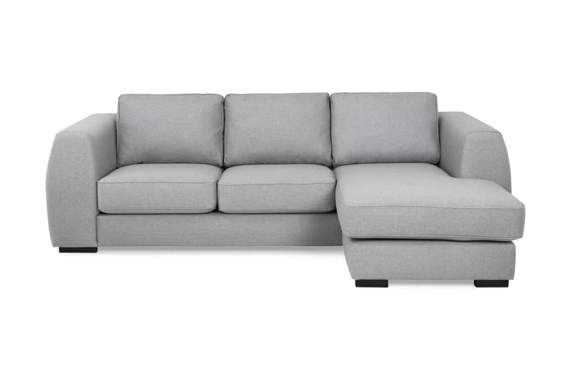 Divansoffa Ontario 3-sits Vändbar - Ljusgrå - Möbler - Soffa - Sofftillbehör - Nackstöd soffa