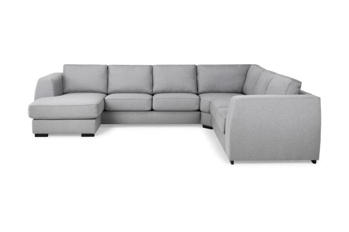 Hörnsoffa Ontario med Divan Vändbar - Ljusgrå - Möbler - Soffa - Sofftillbehör - Nackstöd soffa