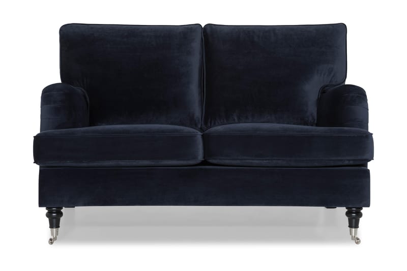 Sammetssoffa Oxford Classic 2-sits - Midnattsblå - Möbler - Soffa - 2 sits soffa