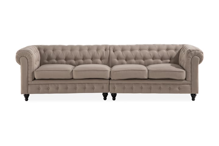 Soffa 4-sits Chesterfield Lyx