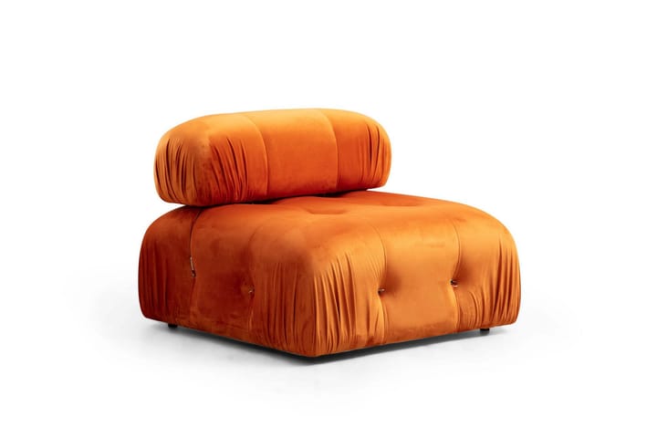 Mittmodul Belgin 95 cm - Orange - Möbler - Soffa - Modulsoffa - Mittmodul