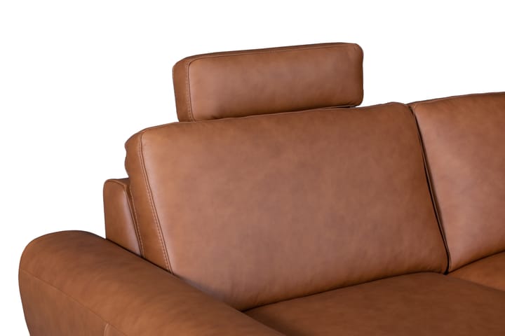 Nackkudde Corneno Läder - Cognac - Möbler - Soffa - Sofftillbehör - Nackstöd soffa