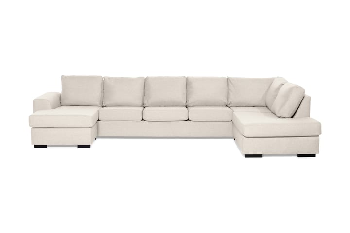 U-soffa Friday Large med Divan Vänster - Beige - Textil & mattor - Kökstextil