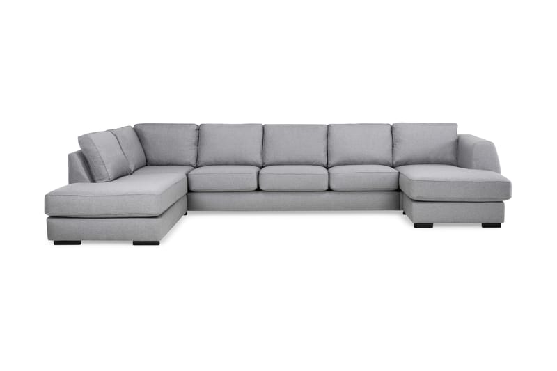 U-soffa Ontario Large med Divan Höger - Ljusgrå - Möbler - Soffa - U-soffa