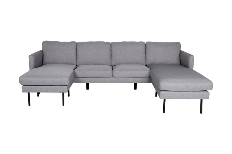 U-soffa Shebela - Stålgrå - Möbler - Soffa - U-soffa