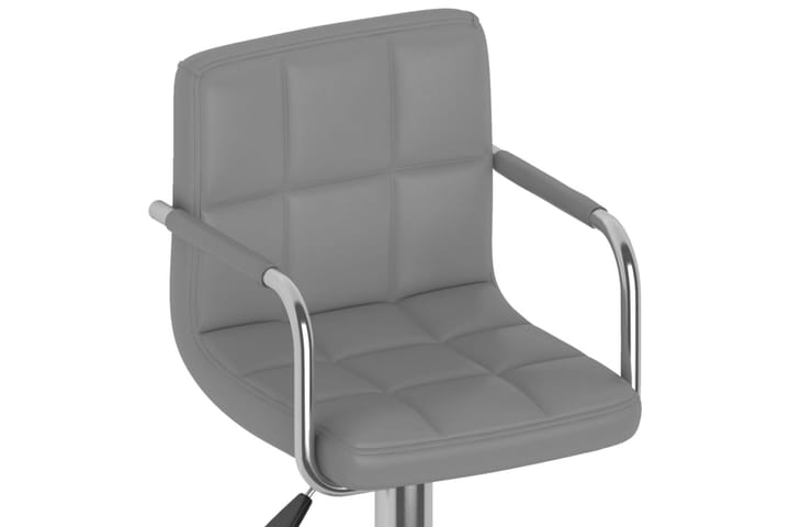 Barstol grå konstläder - Grå - Möbler - Fåtölj & stolar - Barstol & barpall