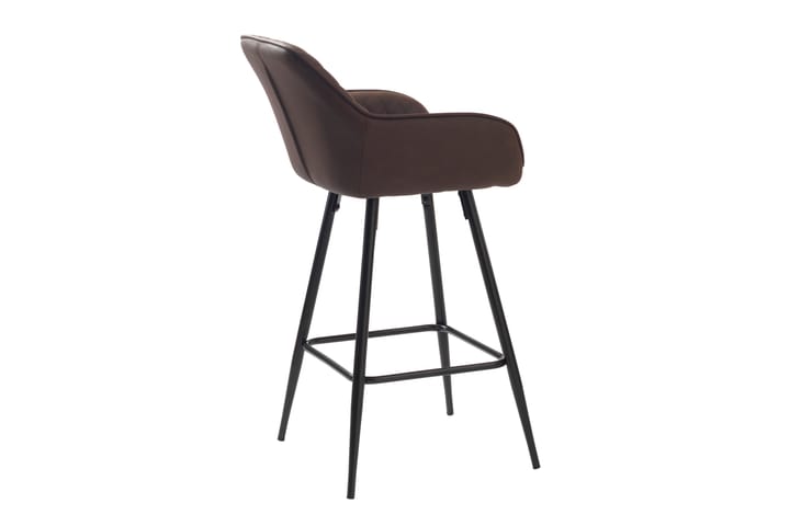 Barstol Iniesta - Mörkbrun - Möbler - Fåtölj & stolar - Barstol & barpall