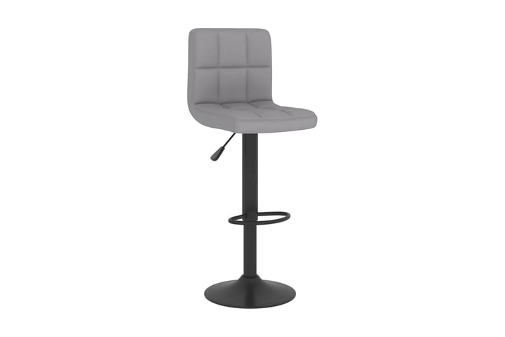 Barstol ljusgrå tyg - Grå - Möbler - Fåtölj & stolar - Barstol & barpall