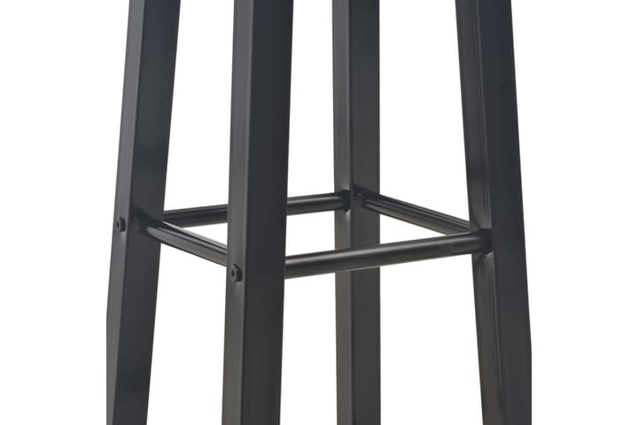 Barstolar 2 st svart MDF - Svart - Möbler - Fåtölj & stolar - Barstol & barpall