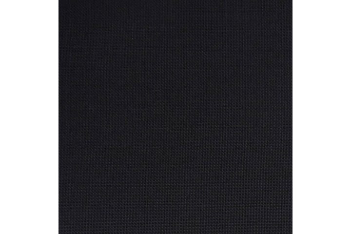 Barstolar 2 st svart tyg - Svart - Möbler - Fåtölj & stolar - Barstol & barpall