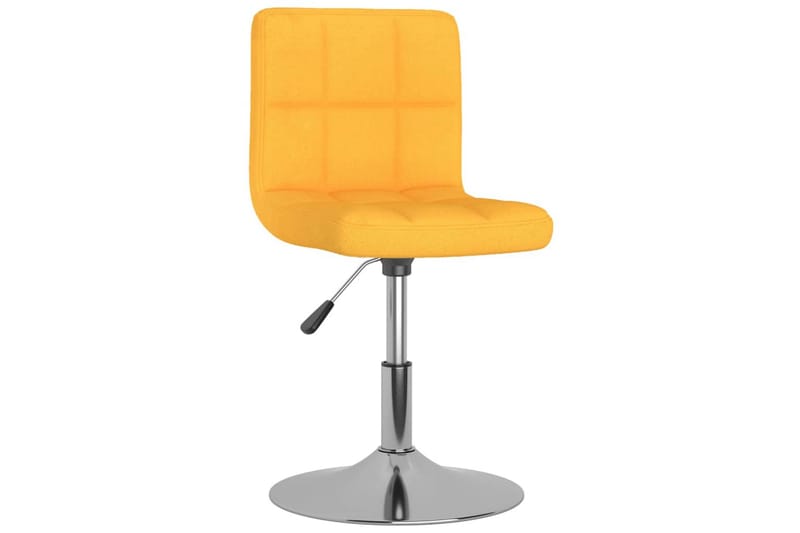 Snurrbar barstol gul tyg - Gul - Möbler - Fåtölj & stolar - Barstol & barpall