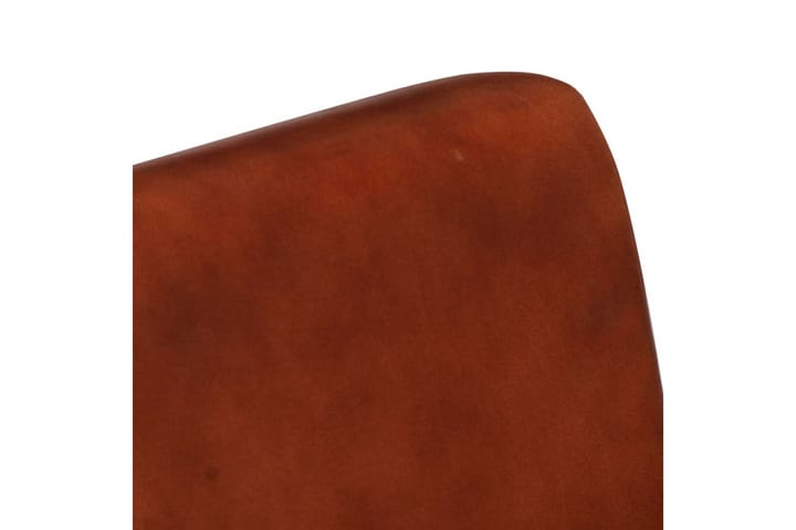 Fåtölj äkta läder brun - Brun - Möbler - Fåtölj & stolar - Fåtölj - Skinnfåtölj & läderfåtölj