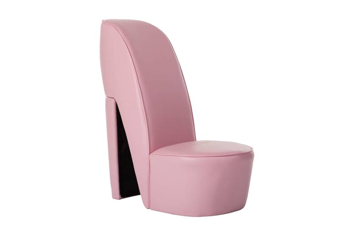 Stol klacksko rosa konstläder - Rosa - Möbler - Fåtölj & stolar - Fåtölj