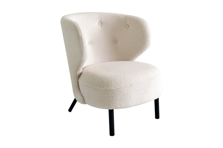 Fåtölj Casas - Vit - Möbler - Fåtölj & stolar - Kontorsstol & skrivbordsstol
