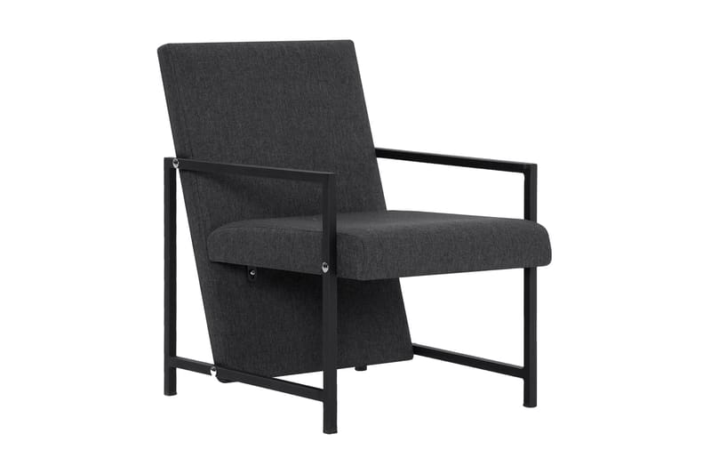 Fåtölj grå tyg - Grå - Möbler - Fåtölj & stolar - Kontorsstol & skrivbordsstol