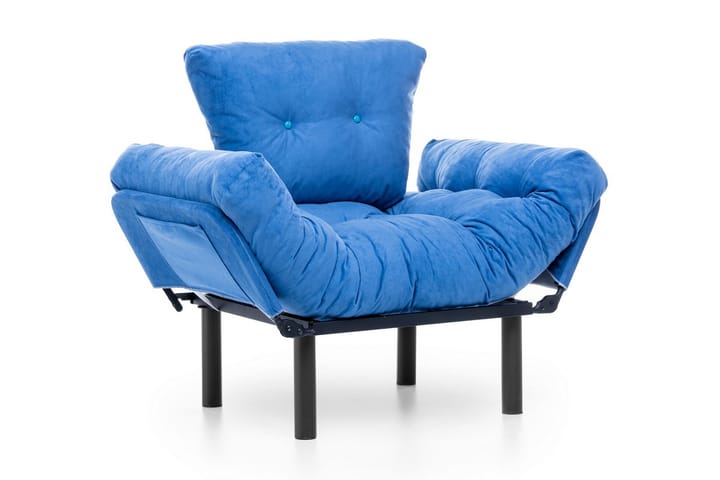 Fåtölj Hervedeiro - Blå - Möbler - Fåtölj & stolar - Fåtölj - Massagestol & massagefåtölj