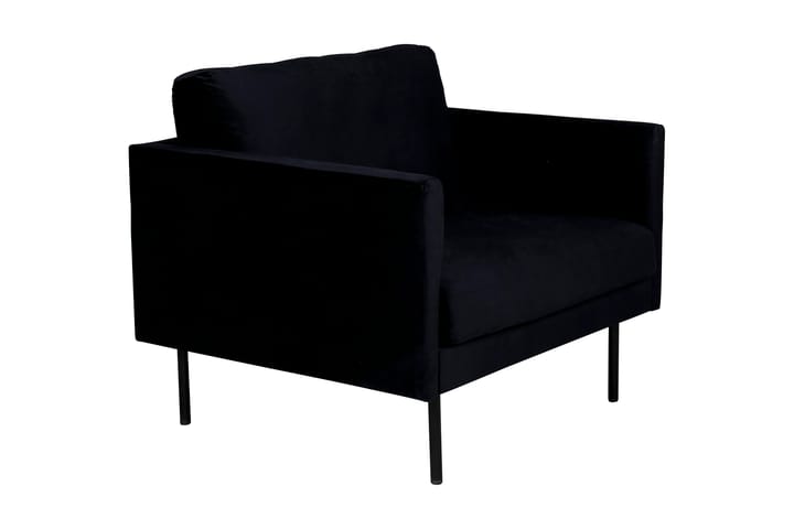 Fåtölj Shebela - Svart/Svart - Möbler - Soffa - 3 sits soffa