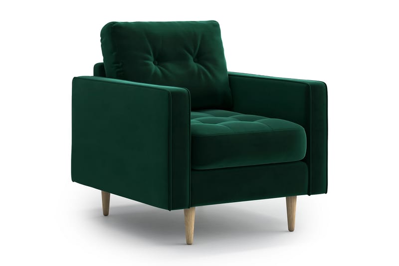 Fåtölj Stephanie - Grön - Möbler - Fåtölj & stolar - Fåtölj
