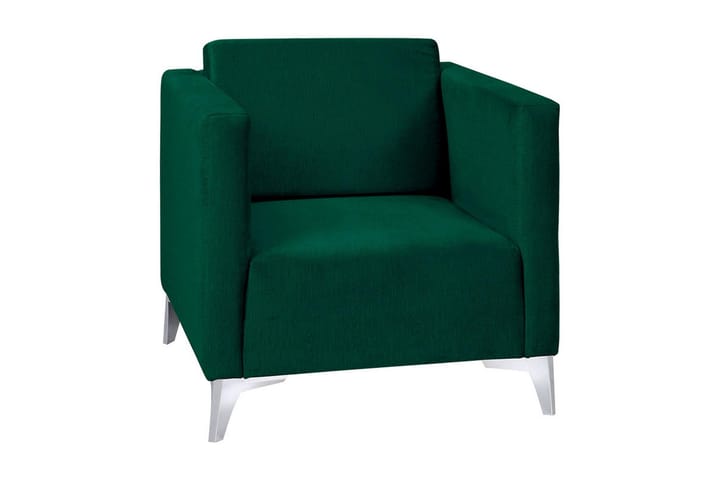 Fåtölj Szafir 82x76 cm - Grön - Möbler - Fåtölj & stolar - Fåtölj - Sammetsfåtölj