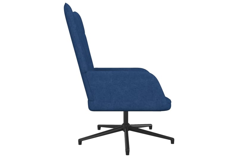 Vilstol blå tyg - Blå - Möbler - Fåtölj & stolar - Fåtölj