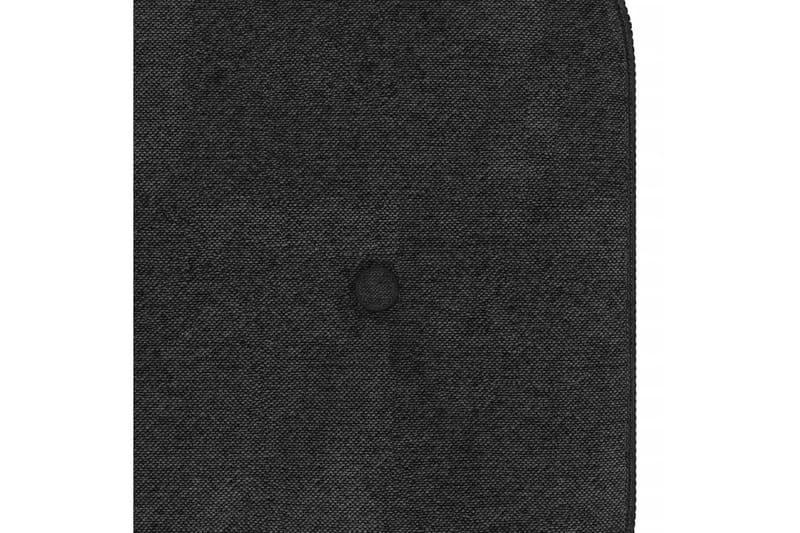 Vilstol med fotpall svart tyg - Svart - Möbler - Fåtölj & stolar - Fåtölj