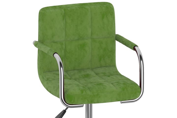 Matstol ljusgrön sammet - Grön - Möbler - Fåtölj & stolar - Matstol & köksstol